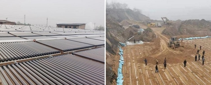 農村冬季清潔取暖典型技術模式（七）：太陽能長周期儲熱集中供暖技術模式2